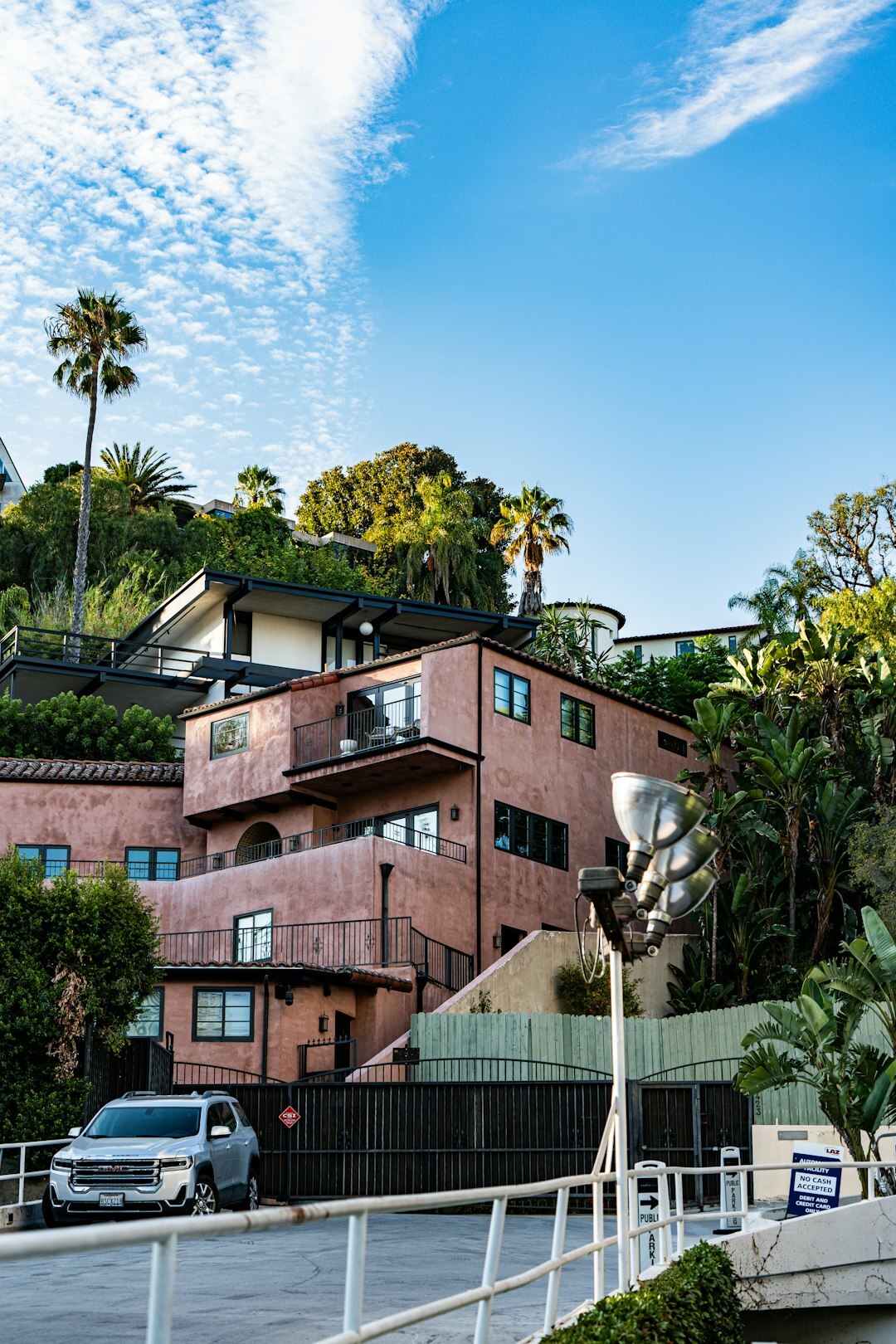 celebrity mansion exterior