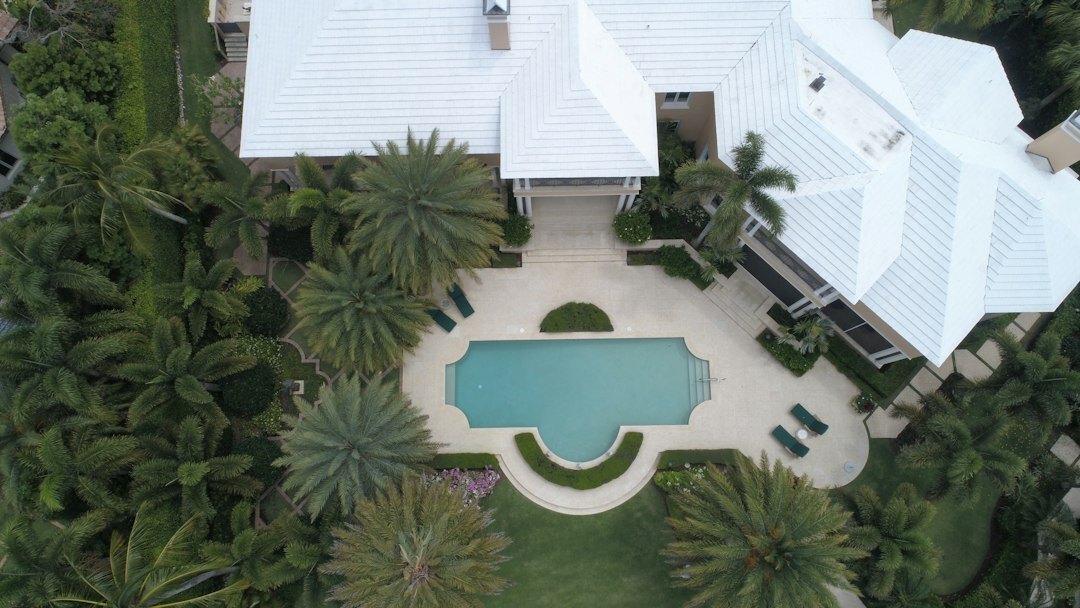 luxury celebrity villa exterior
