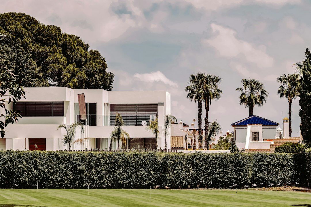 celebrity villa exterior