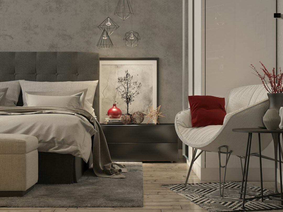 modern luxury bedroom
